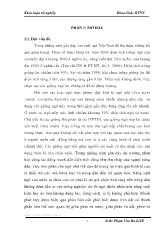 Khóa luận Bước đầu nghiên cứu ảnh hưởng của mức độ phân bón đến sự sinh trưởng và năn suất của một số giống ngô nếp lai