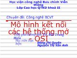 Mô hình kết nối các hệ thống mở - OSI