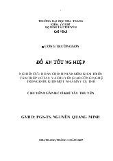 Nghiên cứu hoàn chỉnh phần mềm khai triển tấm thép vỏ tàu và chuẩn bị chuyển giao công nghệ trong điều kiện một nhà máy cụ thể