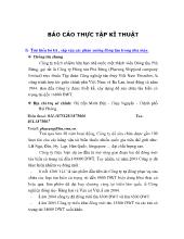 Thực tập kỹ thuật tại công ty đóng tàu Phà Rừng