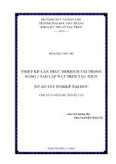 Đồ án Thiết kế cần trục Derrick tải trọng nâng 3 tấn lắp đặt trên tàu thuỷ