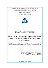 Đề tài Dung hợp ảnh sử dụng phương pháp thực nghiệm phân hủy theo hai chiều bemd