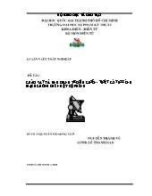 Đề tài Khảo sát và ứng dụng vi điều khiển thiết kế thi công mạch khống chế nhiệt độ phòng