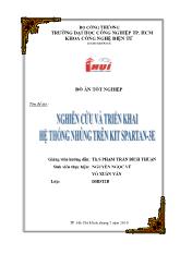 Đề tài Nghiên cứu và triển khai hệ thồng nhúng trên kit Spartan - 3E, xây dựng mô hình Giám sát và điều khiển thiết bị theo nhiệt độ phòng