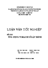 Đề tài Ứng dụng vi mạch số lập trình