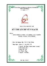 Điều khiển luồng và chống tắc nghẽn trong mạng viễn thông
