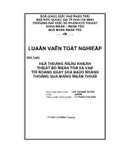 Đồ án Hệ thống điều khiển thiết bị điện từ xa và tự động quay số báo động thông qua mạng điện thoai