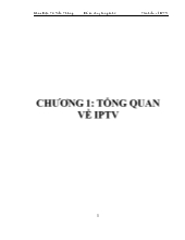 Đồ án Tổng quan về iptv