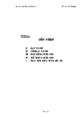 Đồ án Ứng dụng điện tử công suất và điều khiển lập trình PLC trong điều khiển động cơ điện một chiều