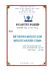 Hệ thống multicode multcarrier CDMA