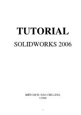 Tài liệu hướng dẫn sử dụng SW2006 Tutorial