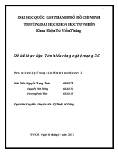 Tìm hiểu công nghệ mạng 3G - Trung tâm Mobifone khu vực 2