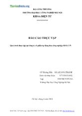 Quá trình thực tập tại công ty cổ phần tự động hóa công nghiệp SISIA.VN