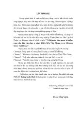 Đề tài Nghiên cứu tổng quan hệ thống cung cấp điện của công ty nhựa Thiếu Niên Tiền Phong cơ sở 2 - Dương Kinh - Hải Phòng