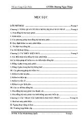 Đồ án Hệ thống hai máy phát điện hoạt động song song để bảo đảm cung cấp điện cho dây chuyền sản xuất có công suất 2500KVA