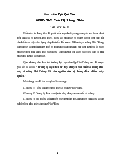 Trang bị điện - Điện tử dây chuyền sản xuất xi măng nhà máy xi măng Hải Phòng - Đi sâu nghiên cứu hệ thống điều khiển máy nghiền