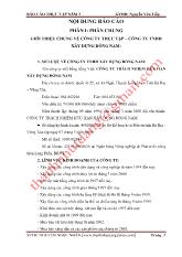 Báo cáo Thực tập tổ chức thi công xây dựng đường công ty TNHH Đông Nam