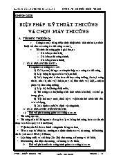 Đồ án Tốt nghiệp thi công chung cư