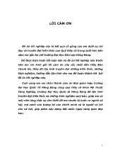 Luận văn Trang trí nội thất - Biệt thự hoa Biển