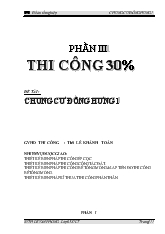 Thiết kế thi công chung cư Đông Hưng Thuận 1 - Phường Đông Hưng Thuận 1 - Quận 12 - TP Hồ Chí Minh