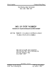 Thiết kế và thi công Chung cư Đông Hưng 1 - Thành phố Hồ Chí Minh