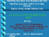 Đề tài Nghiên cứu về hình học fractal - Viết chương trình cài đặt một số đường và mặt fractal