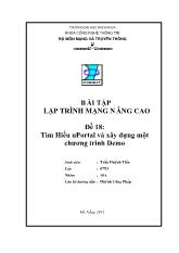 Đề tài Tìm hiểu uportal và xây dựng một chương trình demo