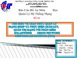 Đề tài Tìm hiểu về giao thức quản lý mạng SNMP và thực hiện giám sát, quản trị mạng với phần mềm Solarwinds Orion Network Performance Monitor (NPM)