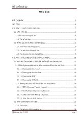 Đồ án Nghiên cứu và đề xuất giải pháp tích hợp các cơ sở dữ liệu phân tán trên môi trường Internet