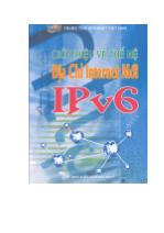 Giới thiệu về thé hệ địa chỉ Inernet mới IPV6