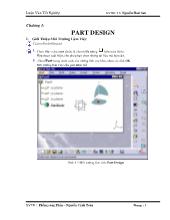 Luận văn Part design