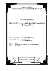Tìm hiểu IPv6 và Cấu hình chuyển đổi giao tiếp từ IPv4 sang IPv6