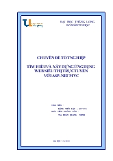 Tìm hiểu và xây dựng ứng dụng web siêu thị trực tuyến với ASP.NET MVC