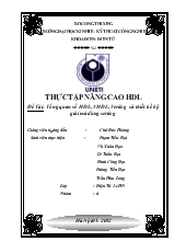 Tổng quan về hdl, vhdl, verilog và thiết kế bộ giải mã dùng verilog