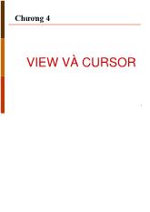 View và Cursor