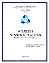 Wireless Sensor Networks