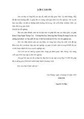 Xây dựng chương trình quản lý sinh viên ở trong khách sạn sinh viên trường đại học dân lập Hải Phòng