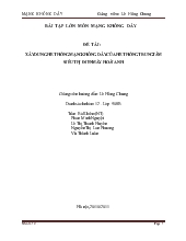 Xây dựng hệ thống mạng không dây của hệ thống trung tâm siêu thị điện máy Hoài Anh