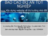 Xây dựng website thị trường nhà đất thành phố Hải Phòng