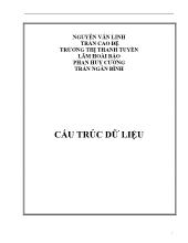 Bài tập lớn môn Cấu trúc dữ liệu - Đại học Cần Thơ