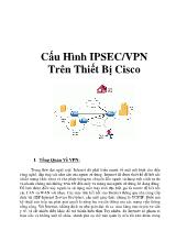 Cấu hình ipsec/vpn trên thiết bị cisco