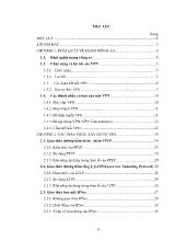 Đề tài Nghiên cứu mạng riêng ảo và xây dựng hệ thống site-To-site VPN cho công ty TNHH Thành Đạt