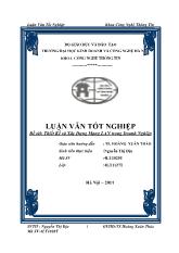 Đề tài Thiết kế và xây dựng mạng lan trong công ty TNHH xây dựng Hòa Thanh