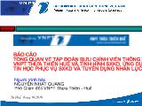 Đề tài Thực trạng kết quả kinh doanh của VNPT
