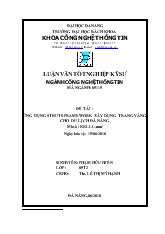 Đề tài Ứng dụng struts framework xây dựng trang vàng cho du lịch Đà Nẵng