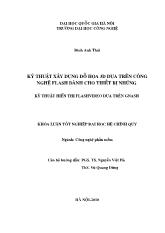 Khóa luận Kỹ thuật xây dựng đồ họa 3d dựa trên công nghệ flash dành cho thiết bị nhúng