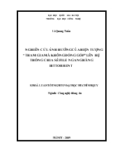 Khóa luận Nghiên cứu ảnh hưởng của hiện tượng “tham gia mà không đóng góp” lên hệ thống chia sẻ file ngang hàng bittorrent