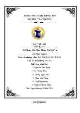 Mô phỏng đèn giao thông tại ngã tư (có đếm ngược)
