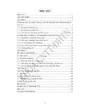 Mô phỏng hành động nhân vật trong xây dựng mô hình 3d