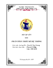 Phân tích thiết kế hệ thống – Quản lý giới thiệu việc làm
